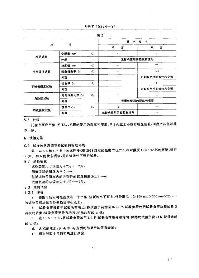 GBT15234-1994塑料平托盘3页